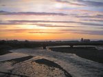 フォッサマグナの夕焼け20060529